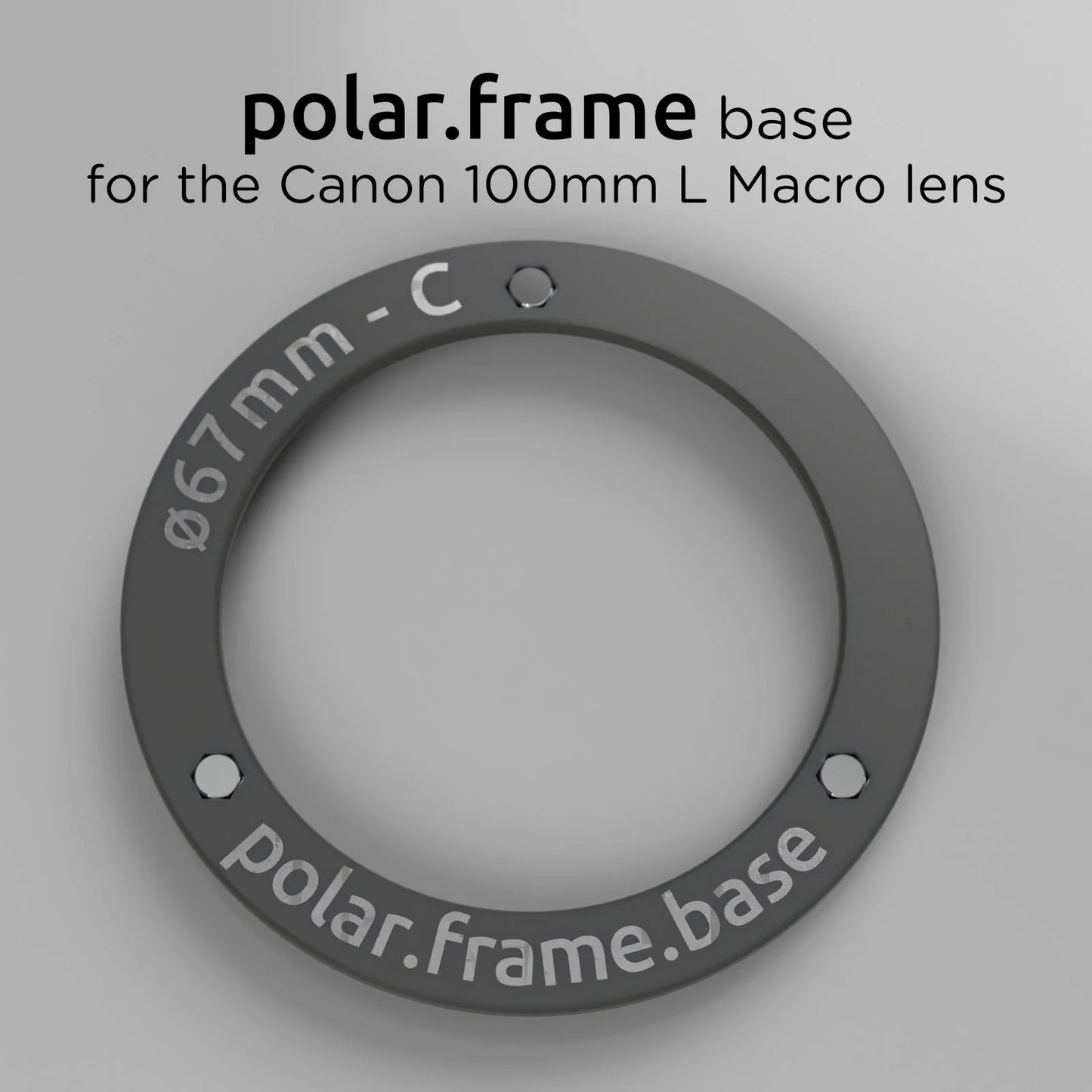 polar.frame - cross-polarisation filter