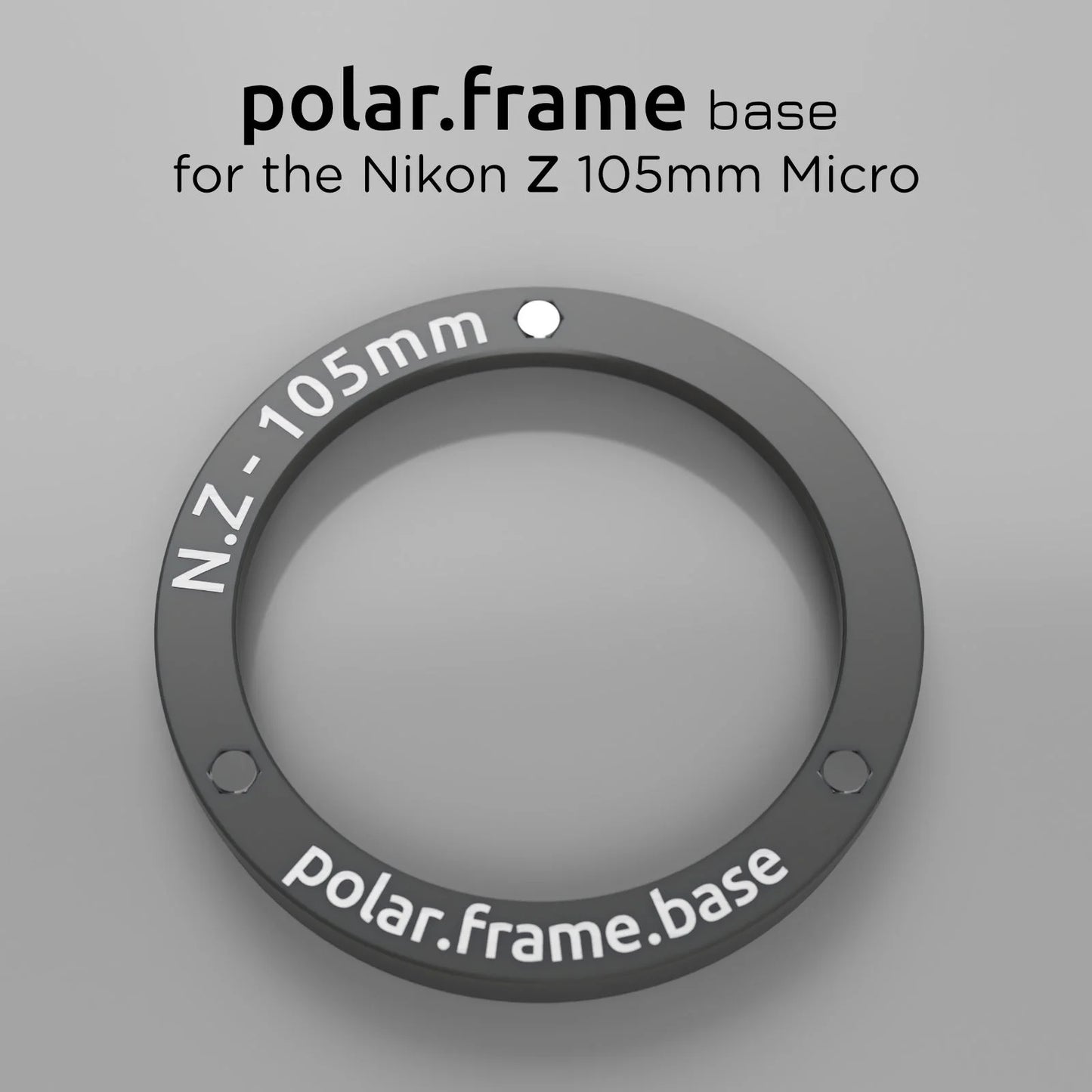 Extra adapter for the polar.frame