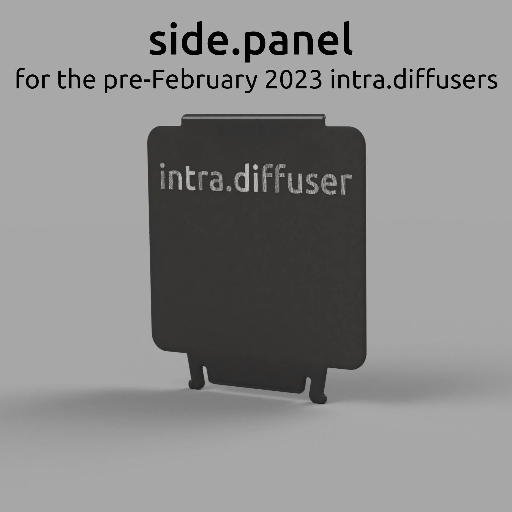 Diffuser Access Panel Side panel for the intra.diffuser – intra.photos
