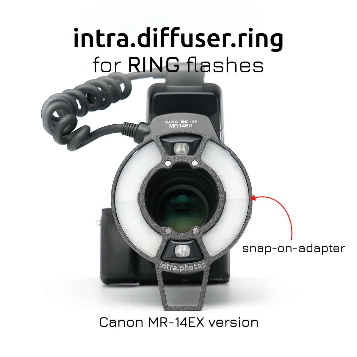 Plug In Diffuser Rings intra.diffuser kit - Flash diffuser – intra.photos