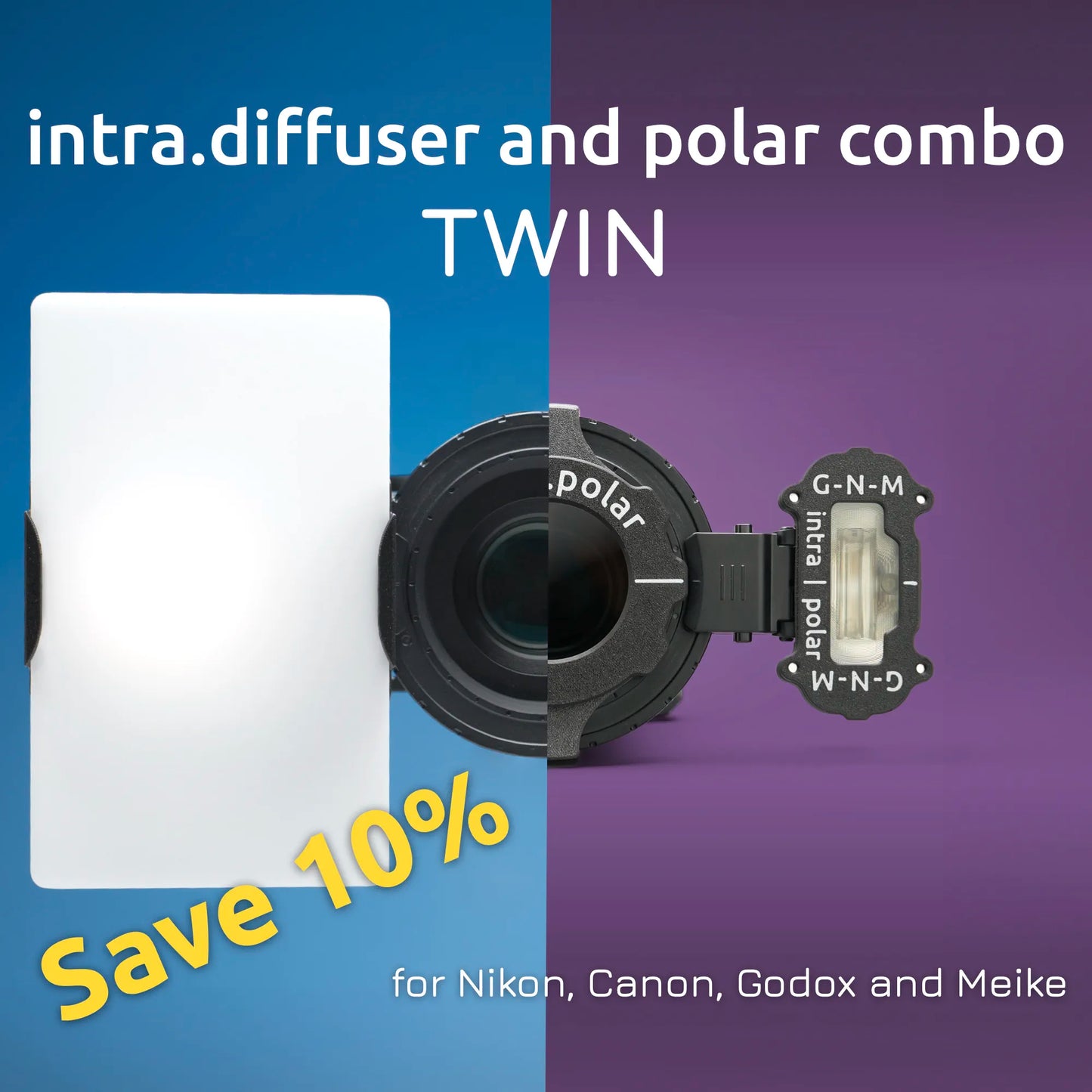 intra.diffuser + intra.polar twin combo