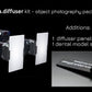 intra.diffuser kit - object photography package